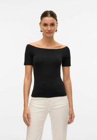 Vero Moda Triko s potiskem - black