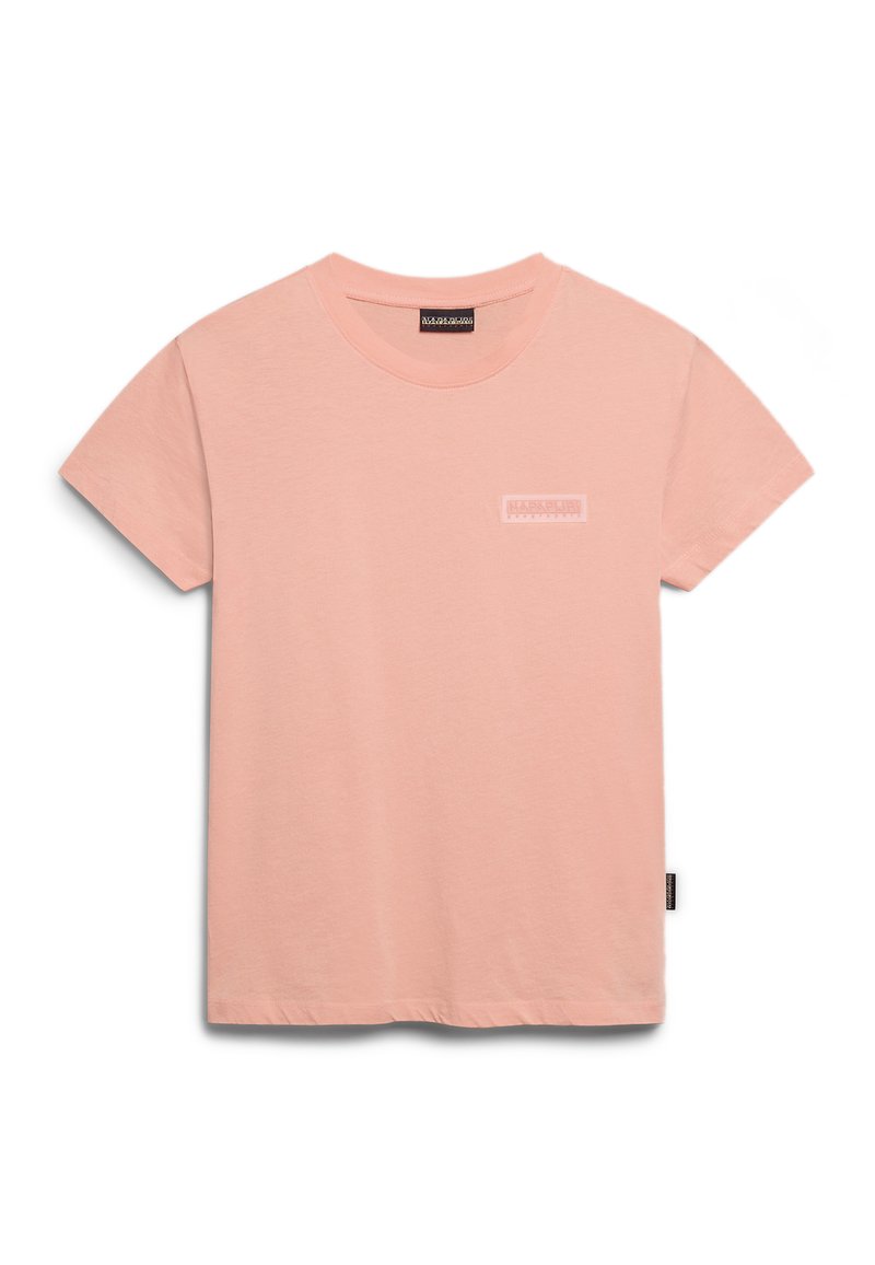 Napapijri T-shirt basic donkerroze