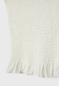 STRAPPY WITH ELASTIC DETAIL - Top - beige