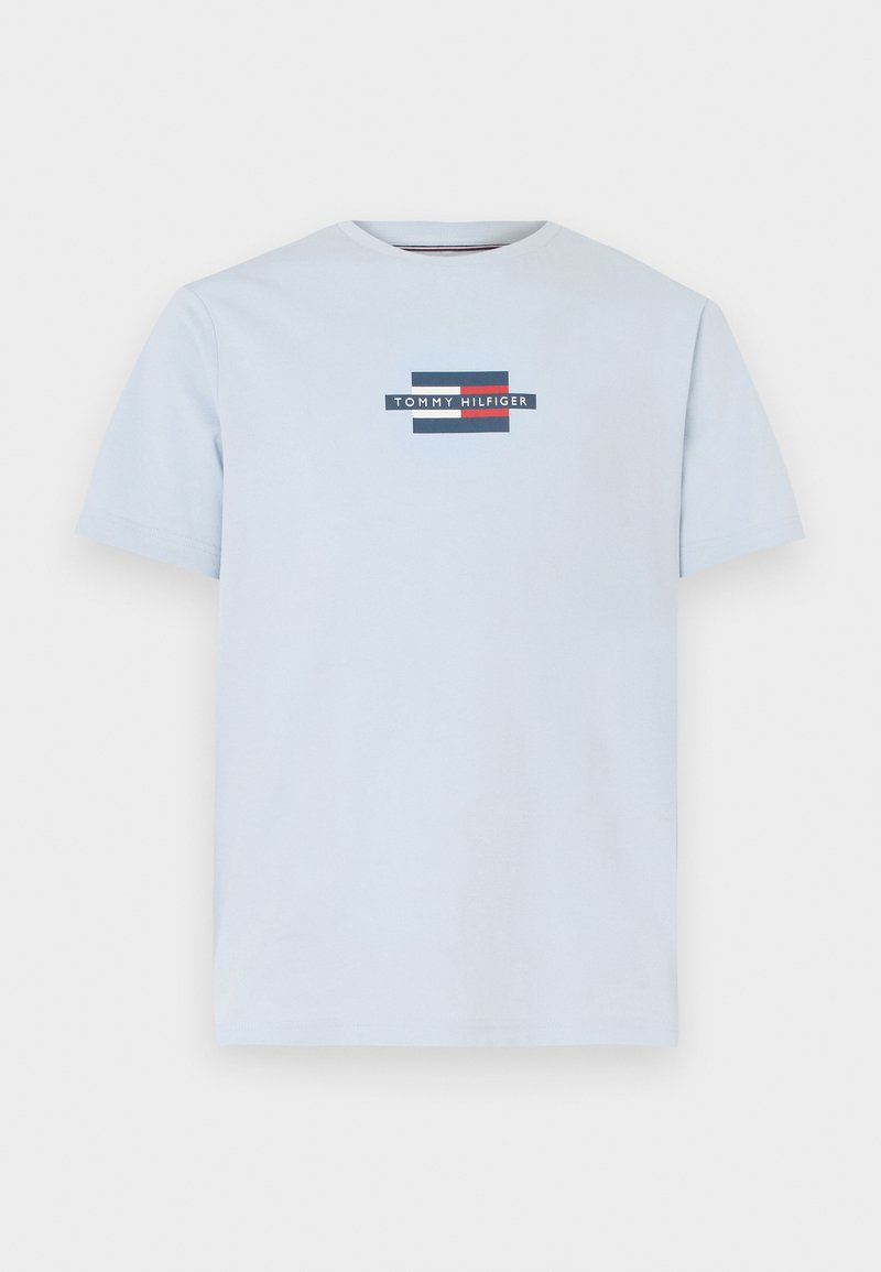 Tommy Hilfiger T-shirt print lichtblauw Tommy Hilfiger T-shirt print lichtblauw