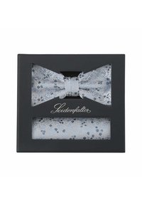 Seidenfalter SET FLOWER - Einstecktuch - hellblau