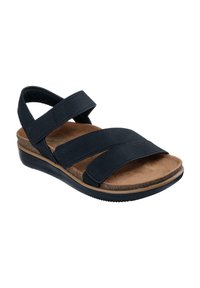 Skechers LIFTED COMFORT - Sandalias de senderismo - black