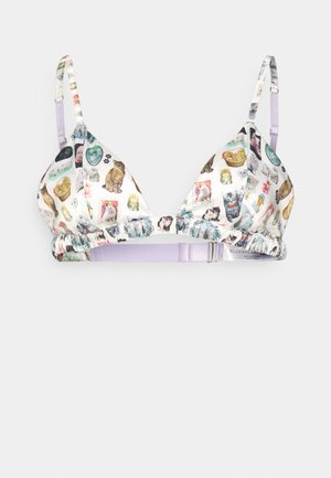 Bluebella, ASHLEY WILLIAMS KITTENS LUXURY SOFT - Triangel BH - white/multi