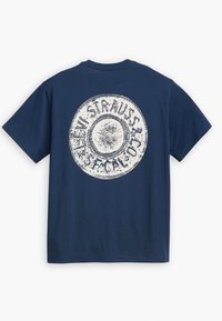 Levi's® RELAXED FIT GRAPHIC TEE - Βασικό μπλουζάκι - dress blues