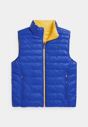 P-LAYER 2 REVERSIBLE VEST - Vest - new sapphire/chrome yellow