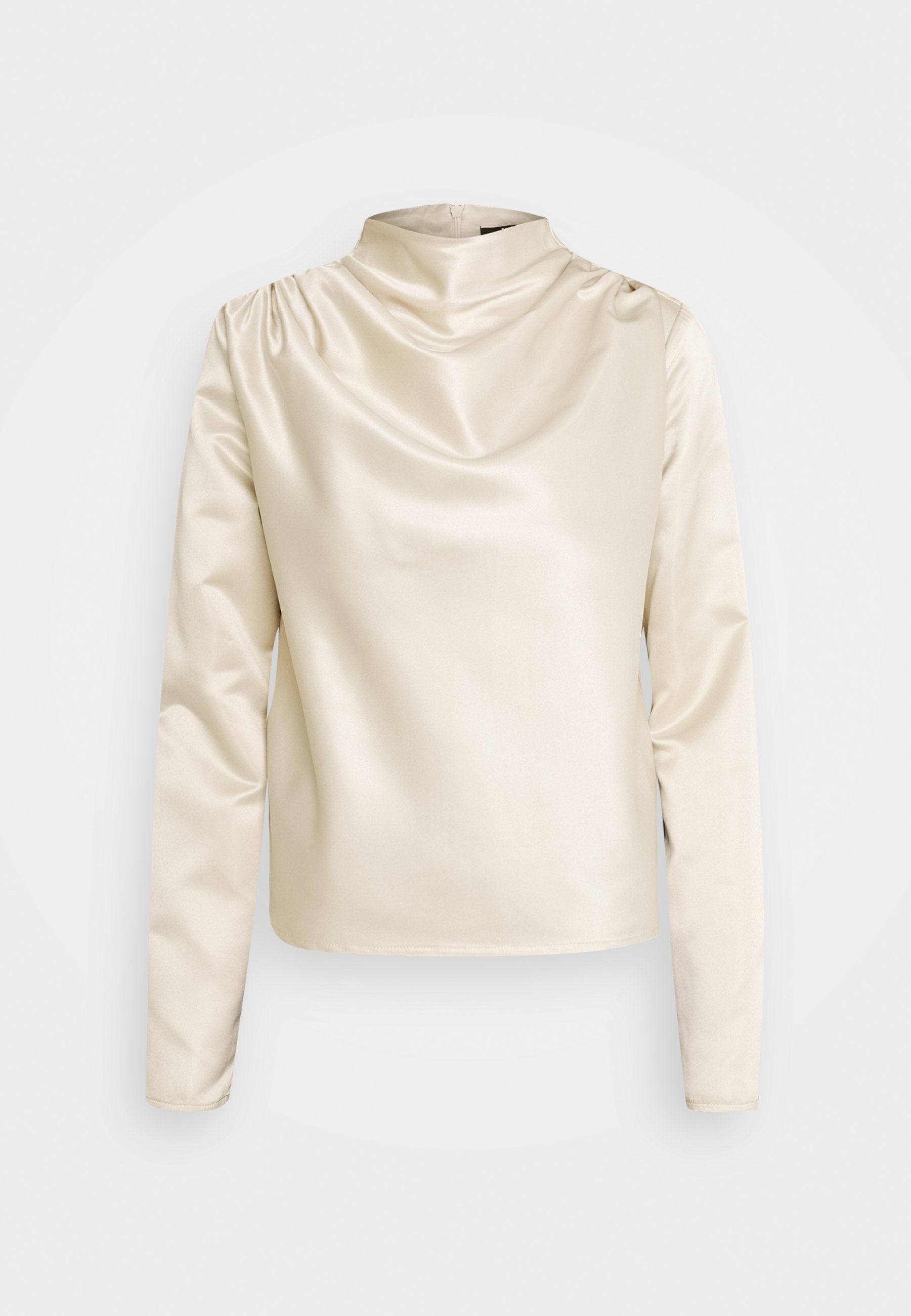 Missguided Tall DRAPE NECK LONG SLEEVE 