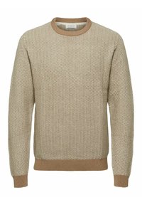 Selected Homme Maglione - mottled dark green