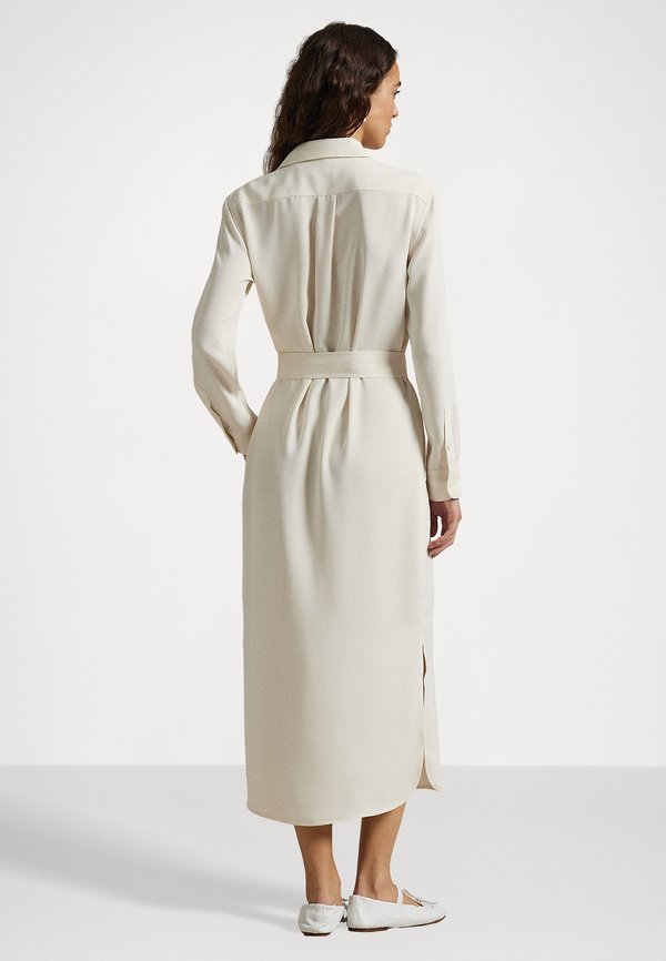 SATIN SHIRTDRESS - Shirt dress - mascarpone cream2