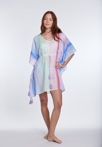 Olympia PONCHO MULTICOLOR STRIPES - Paplūdimio reikmuo - mehrfarbig