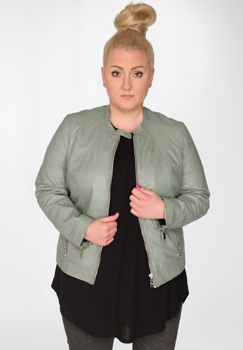 Maze Læderjakker - jade