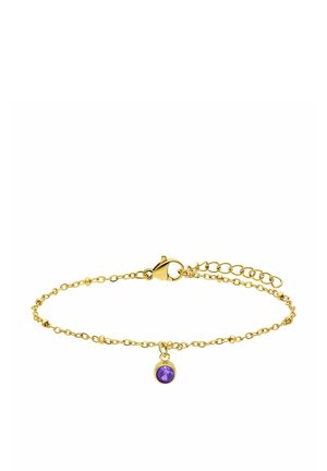 BIRTHSTONE - Armband - gold/purple - february