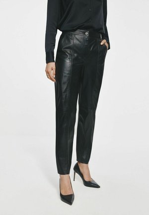 OCHNIK - Spodnie skórzane