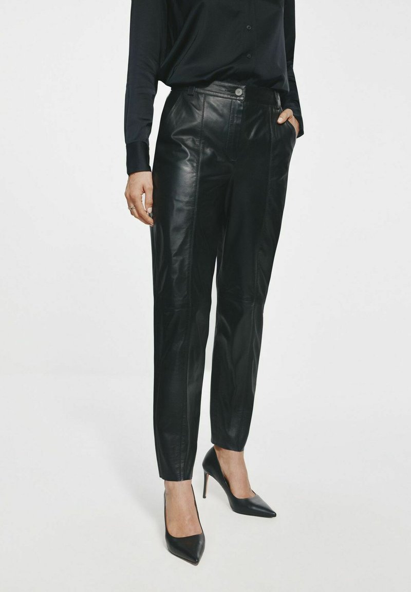 OCHNIK - Spodnie skórzane