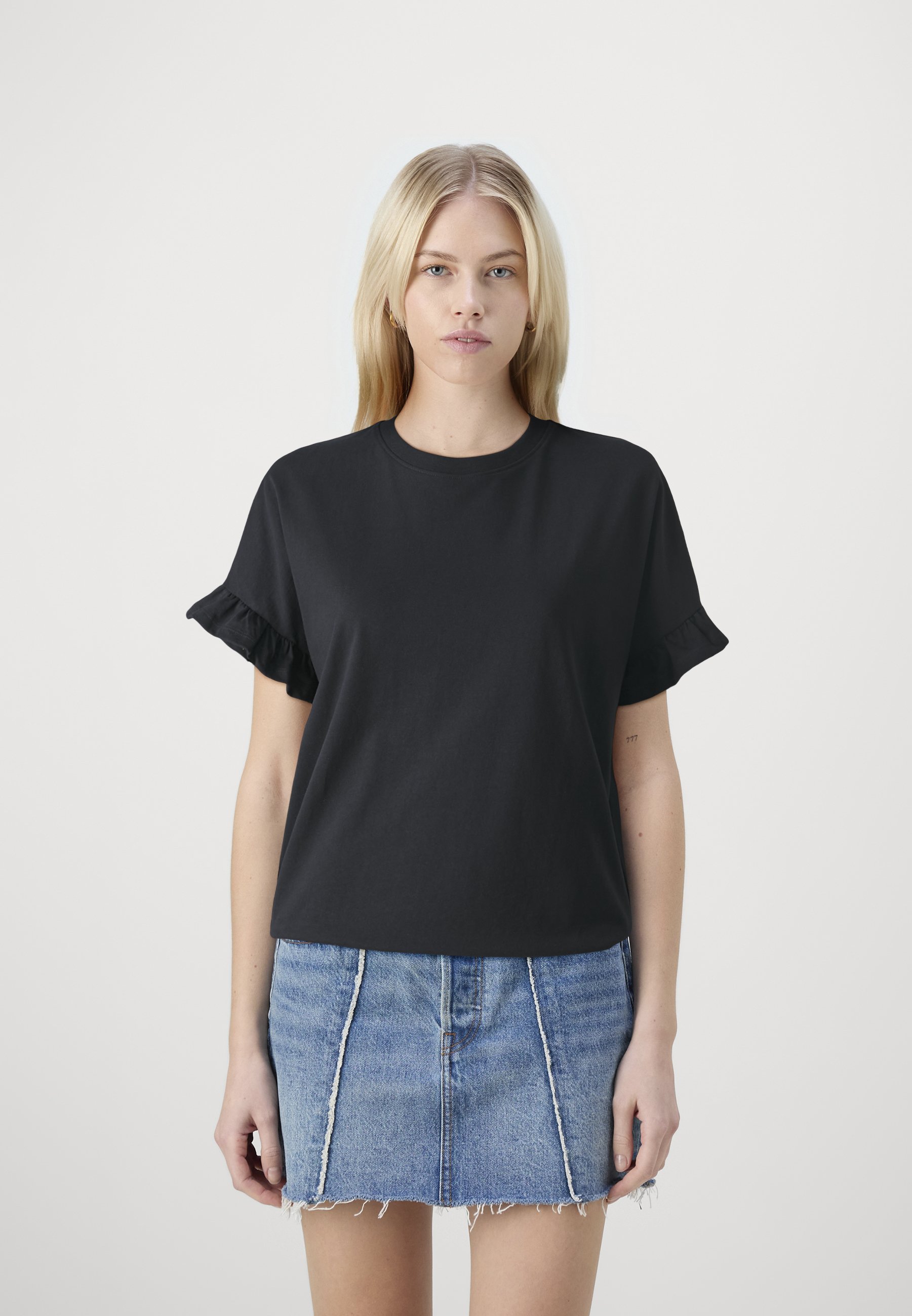Selected Femme SLFMYESSENTIAL SS O-NECK NOOS - T-Shirt basic - bright