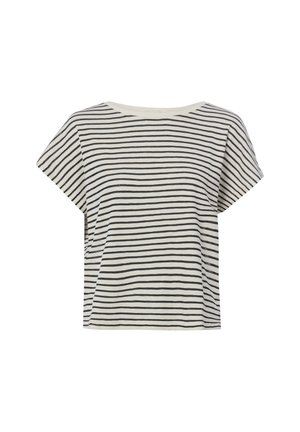 DRYKORN, DRYKORN T-SHIRT VANOPE - T-shirt print - beige schwarz