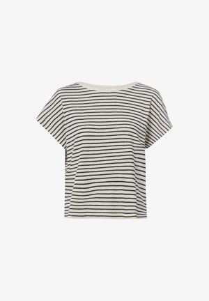 DRYKORN, DRYKORN T-SHIRT VANOPE - T-shirt print - beige schwarz