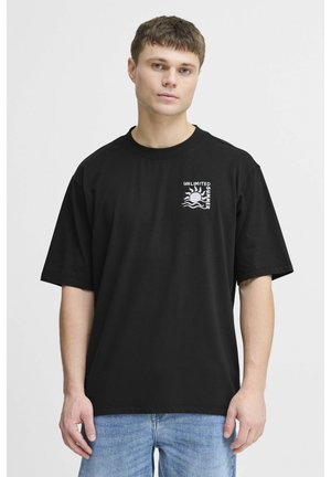 Solid SDODANIEL - Print T-shirt - true black
