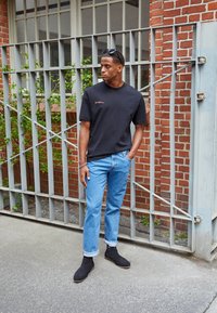 Only & Sons ONSFRED CITY PRINT - T-shirt estampada - black