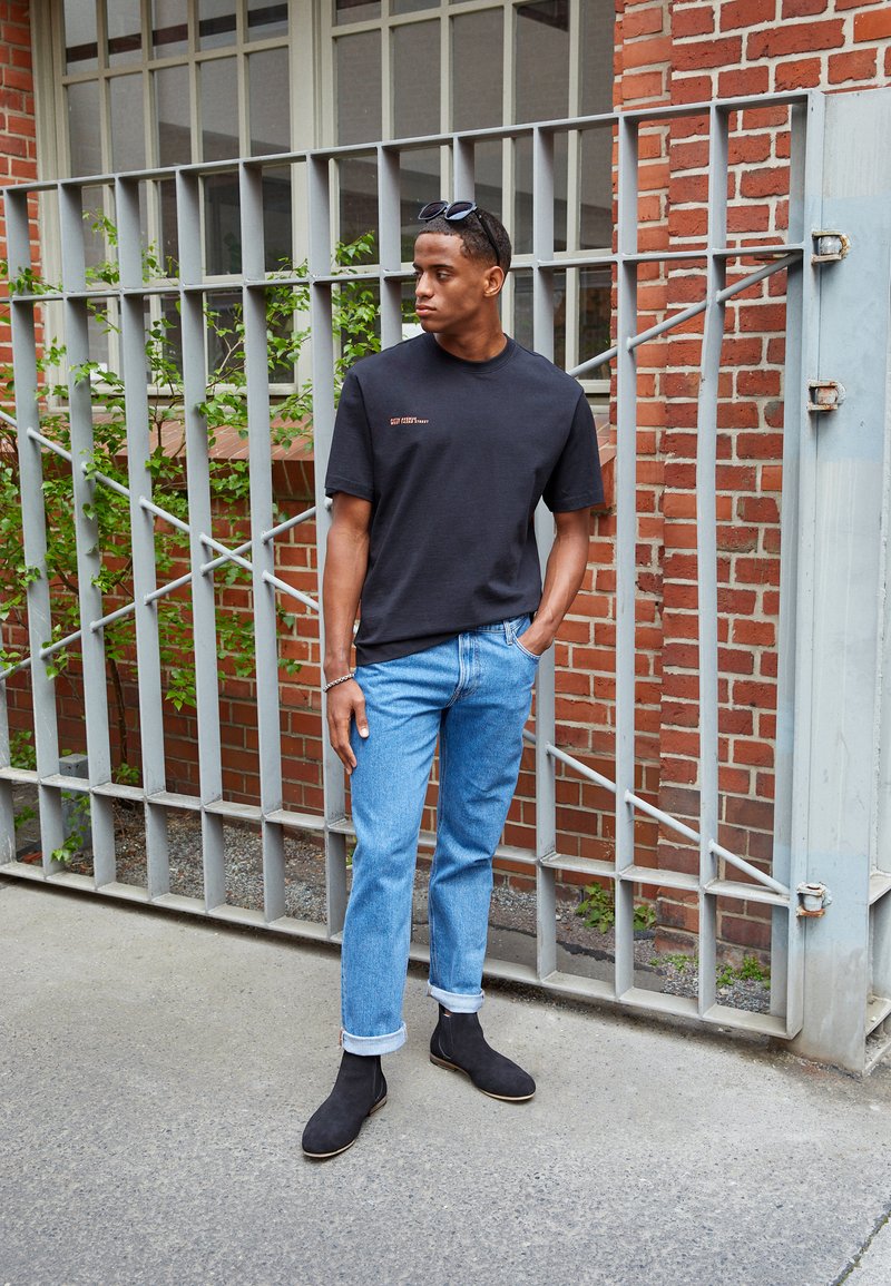 Only & Sons ONSFRED CITY PRINT - T-shirt estampada - black