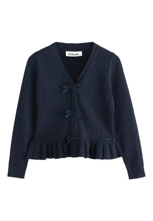 Clarks, Strickjacke - navy