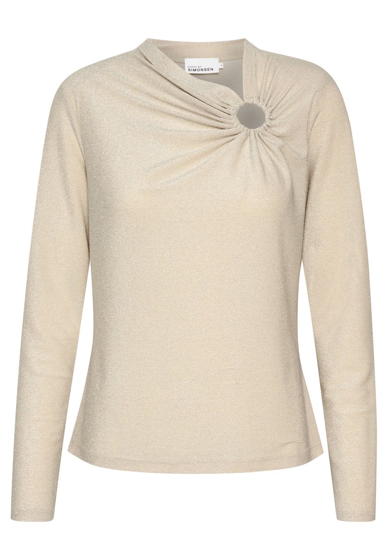 Karen by Simonsen Longsleeve zandkleur
