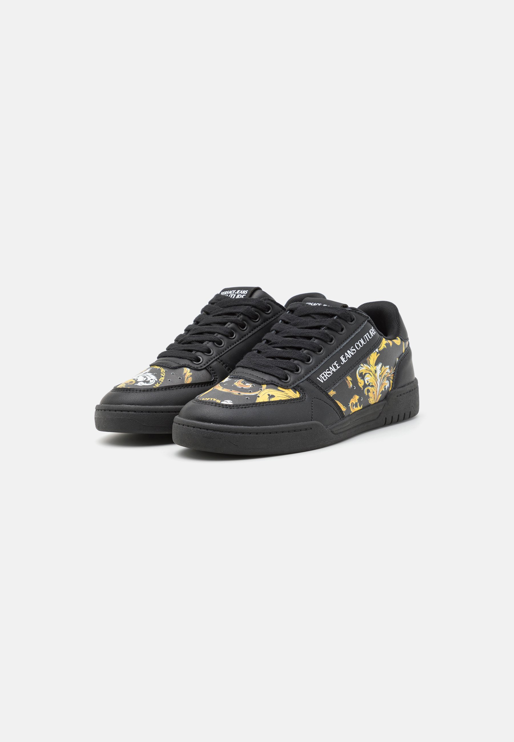 Versace Jeans Couture - Sneakersy niskie/czarny - Zalando.pl