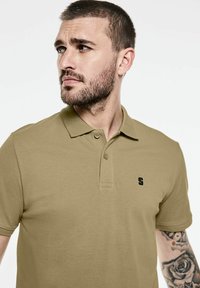 Street One MEN BASIC - Polo - braun