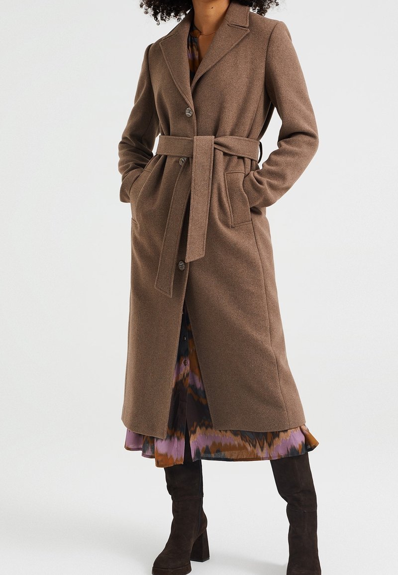 WE Fashion Klassisk kappa / rock - brown