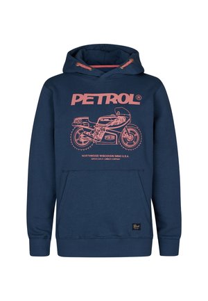 ARTWORK CATSKILL - Sweat à capuche - dark denim