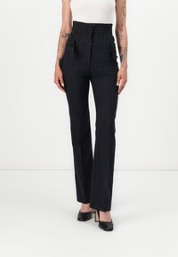 Pinko PIADINA PANTALONE GESSATO - Nadrágok - blu/bianco
