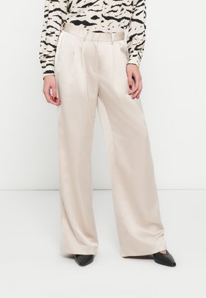 MILLE SHINY - Pantalon classique - peyote