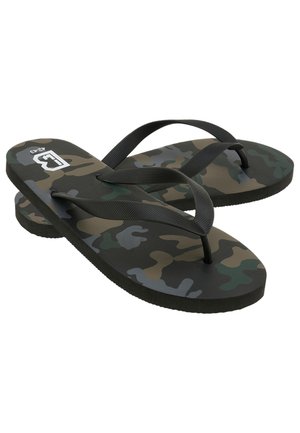 Pool slides - dark camouflage