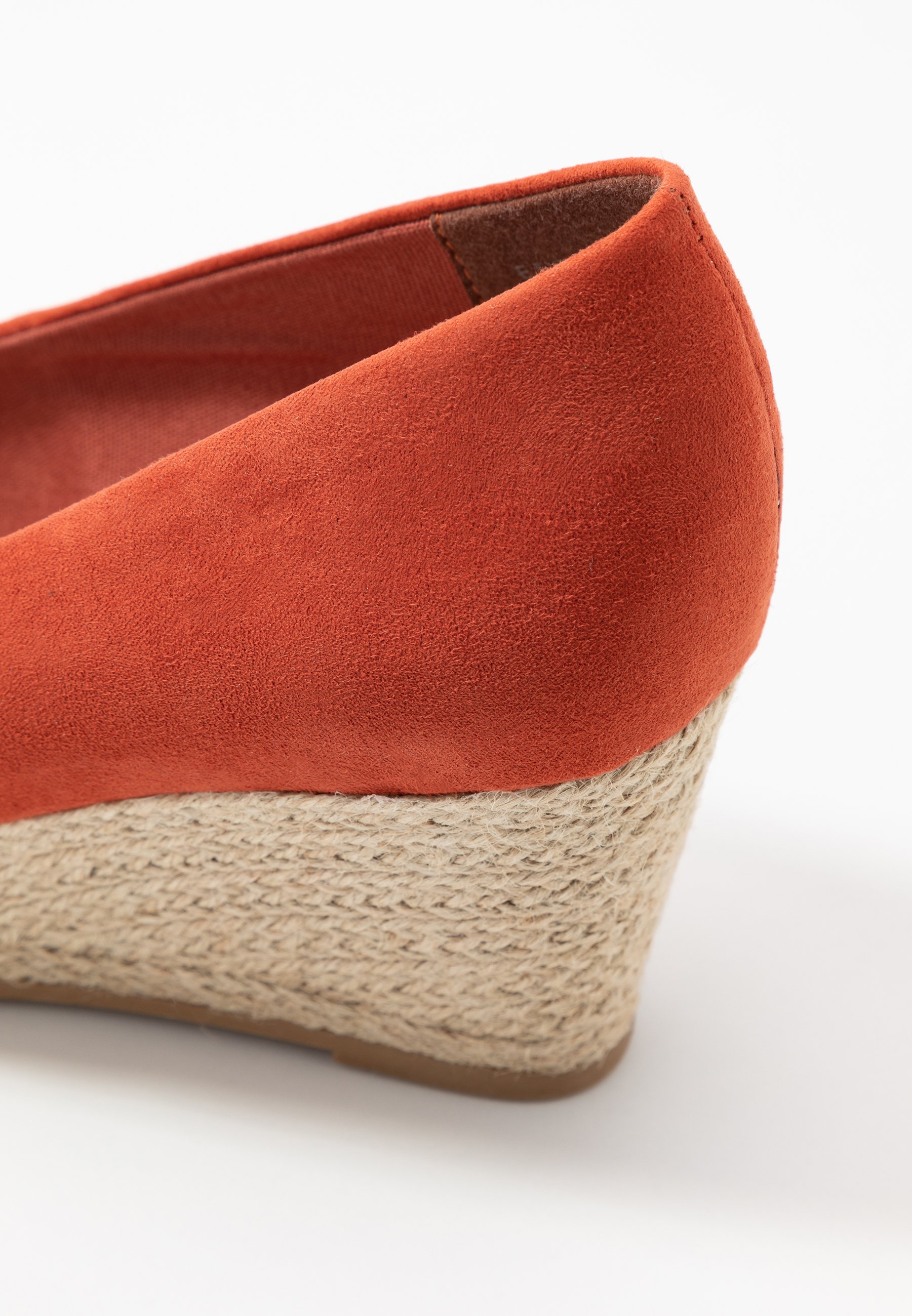 Evans WIDE FIT FYDE HESSIAN WEDGE SHOE - Kiler - spice Evans WIDE FIT FYDE HESSIAN WEDGE SHOE - Kiler - spice
