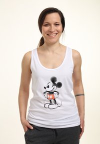Disney DISNEY CLASSIC MICKEY MICKEY WATERY  TANK  - Linne - white