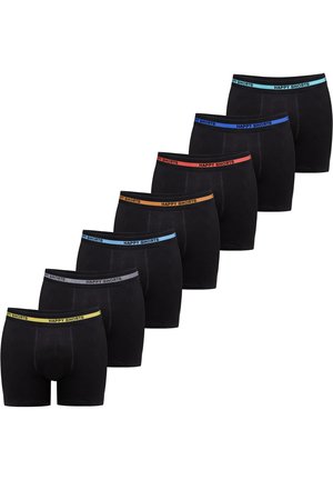 Happy Shorts 7 PACK  - Boksershorts - schwarz