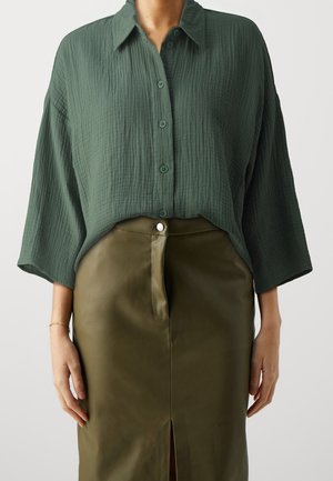 Overhemdblouse - green