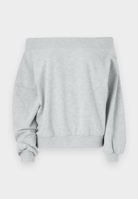 Športni pulover - mottled light grey