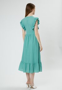 INFLUENCER SANGALLO  - Freizeitkleid - aqua