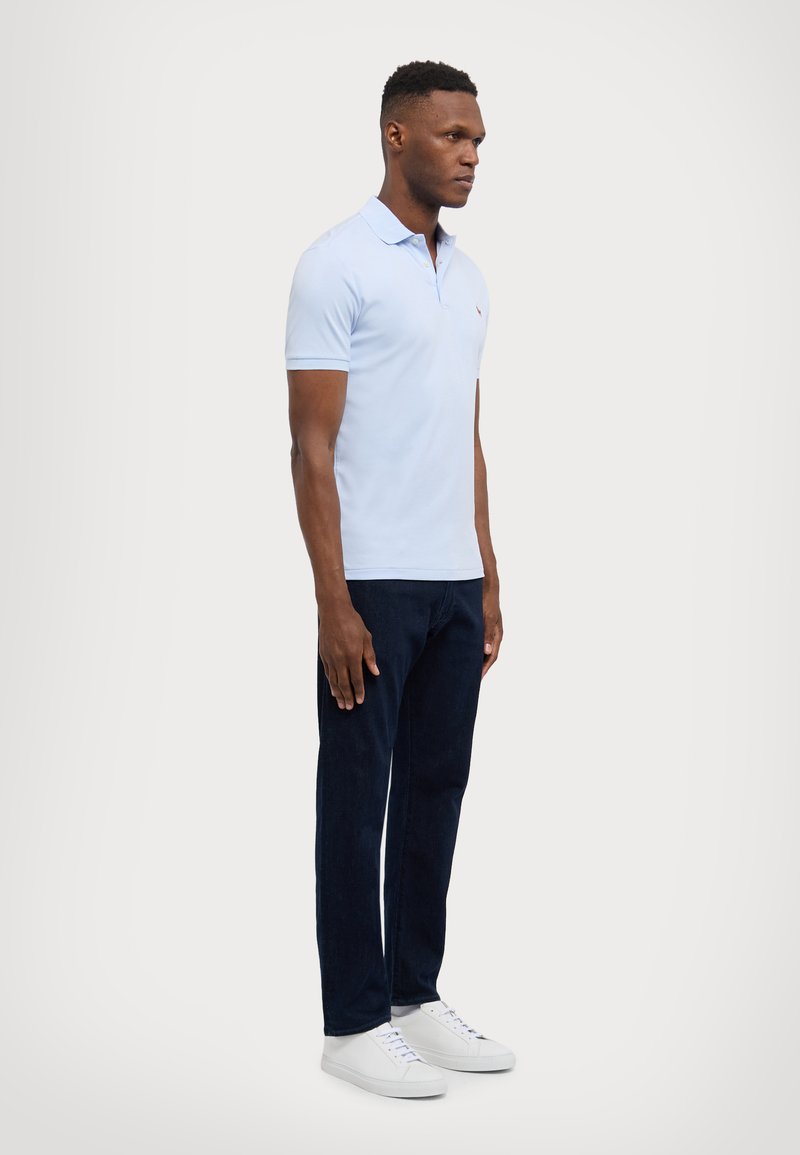 Polo Ralph Lauren CUSTOM SLIM FIT SOFT COTTON POLO SHIRT - Bluză polo - oxford blue