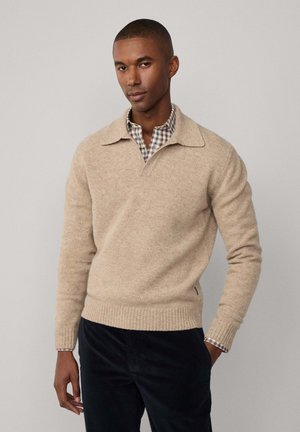 Façonnable OPEN COL - Polo - light beige