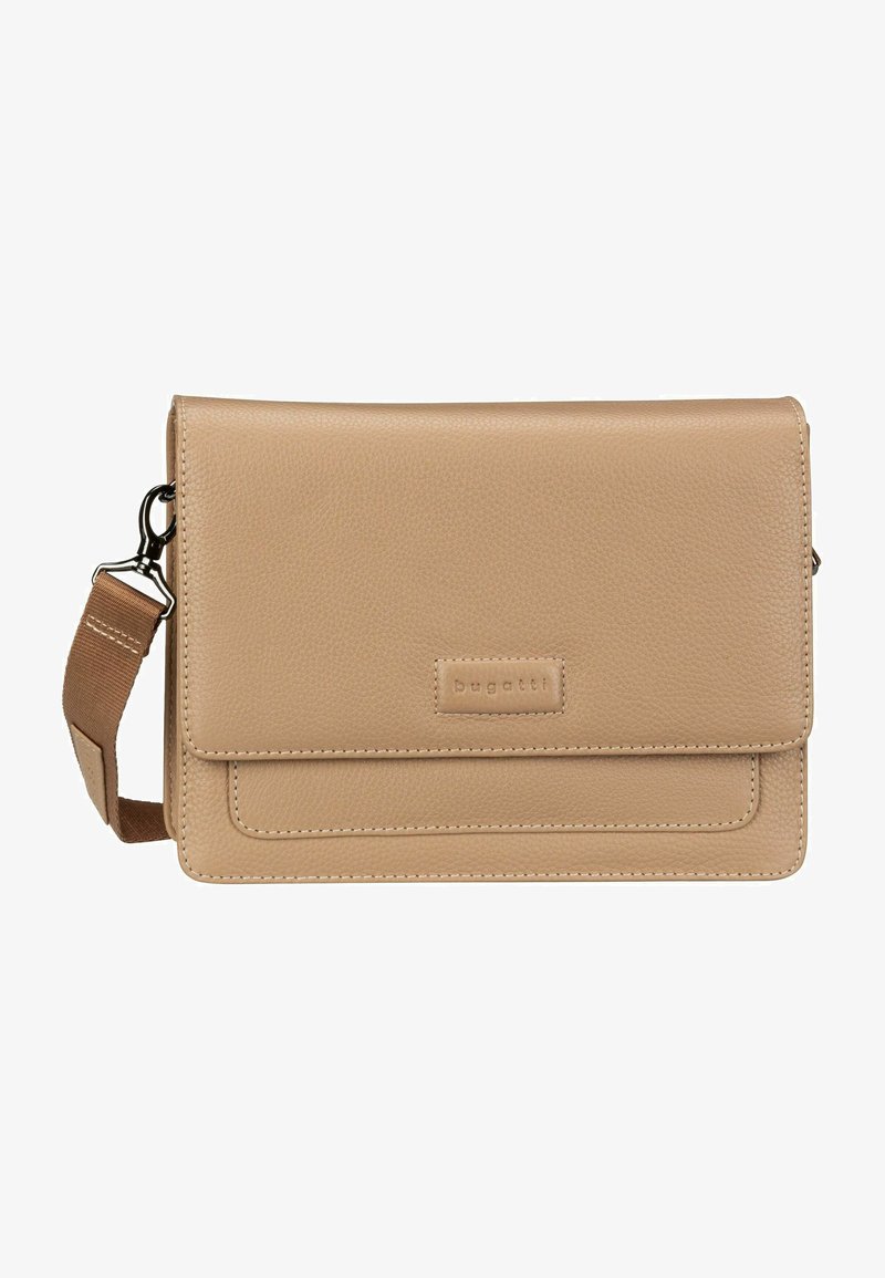 bugatti ELSA SHOULDER MEDIUM - Sac bandoulière - sand