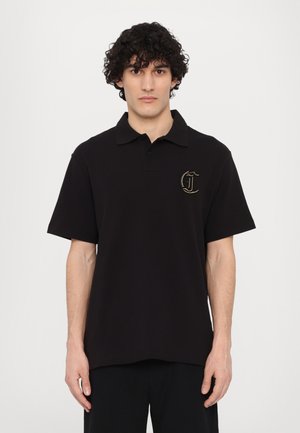 EMBROIDERY - Polo shirt - black