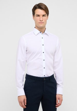 UNIFARBEN SLIM FIT - Hemd - weiß