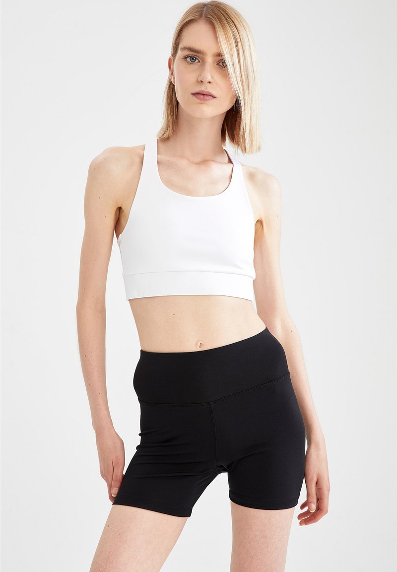 Damen Kleider | DeFacto Fit 2PACK Shorts black/schwarz - DD76739 Damen Kleider | DeFacto Fit 2PACK Shorts black/schwarz - DD76739