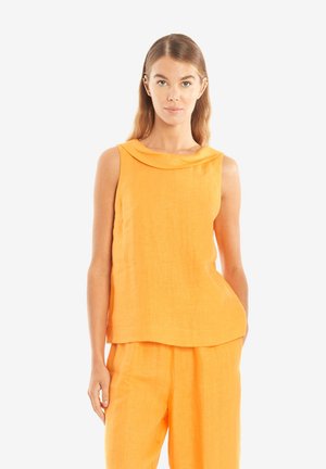 Vicario Cinque SOVIANA SMANICATO - Blusa - orange