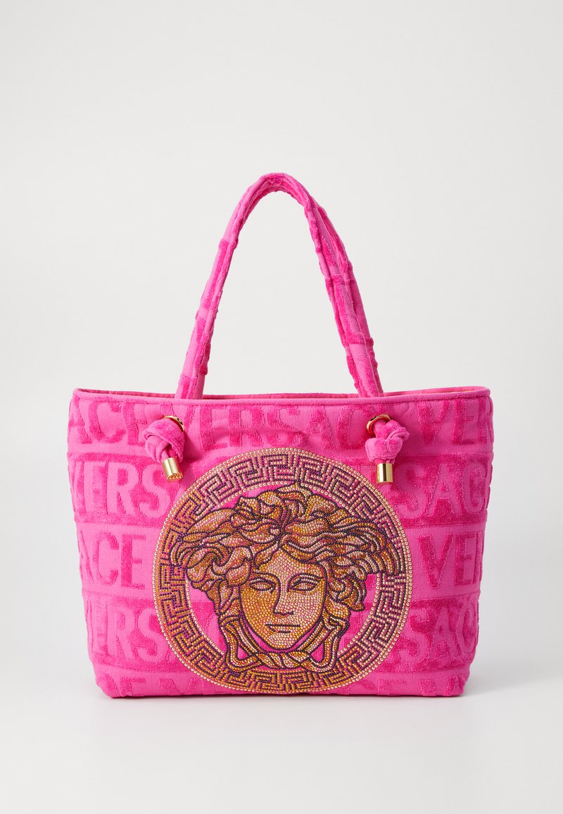 Versace BEACH BAG I HEART BAROQUE - Plážová osuška - fuxia