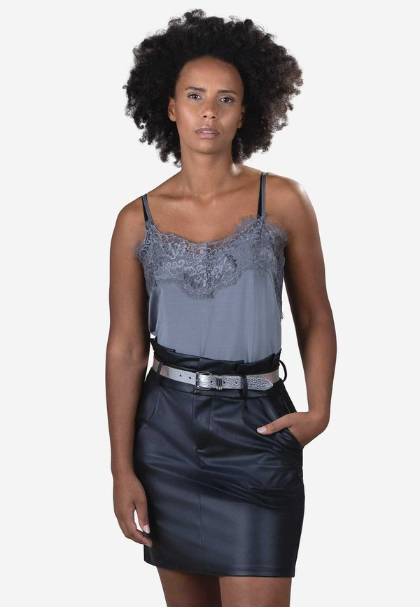 ESSENTIAL - Gürtel - silber metallic