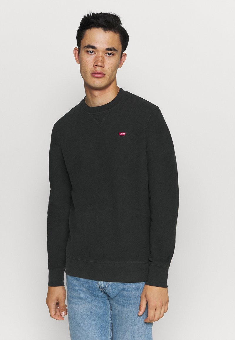 Levi's® THE ORIGINAL CREW Sweater mineral black/zwart Zalando.nl