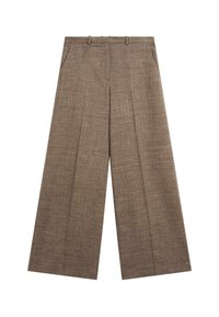 WIDE-LEG VOLUME - Kalhoty - brown