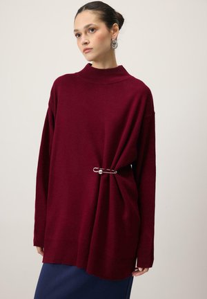Trui - burgundy